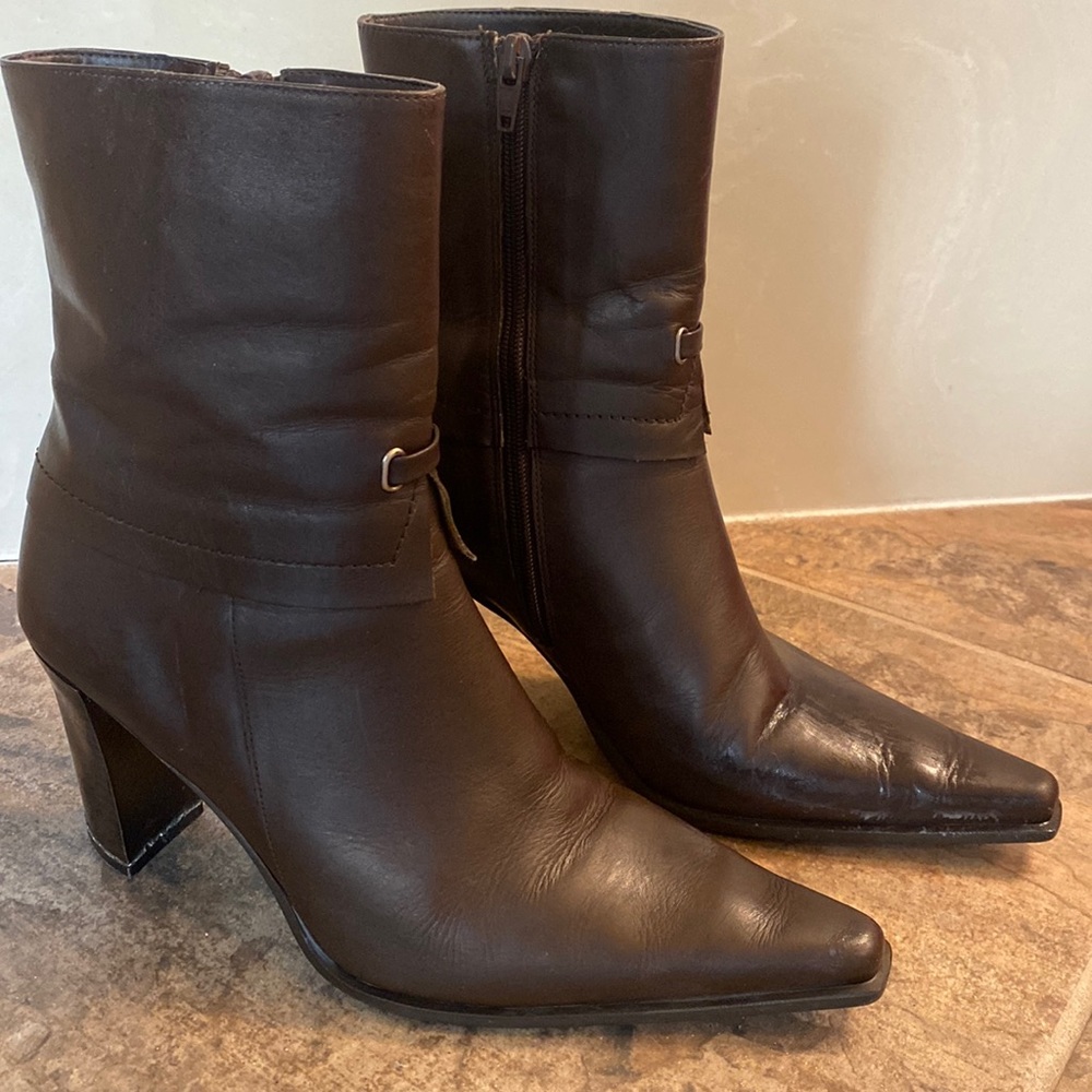 SEXY Italian Leather boots - Sz 39 EU, LOB brand